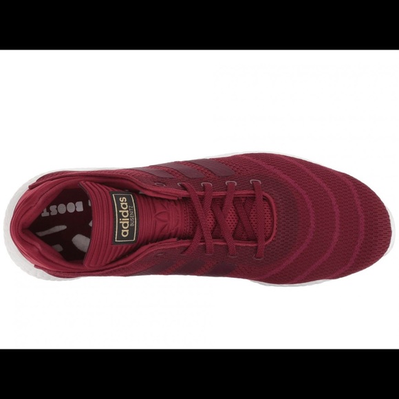 NWT Men’s Adidas Maroon Busenitz Pure Boost Sz 10 - Picture 4 of 6